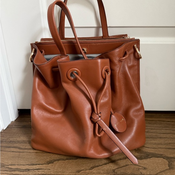 Cole Haan Tan Leather Bag - Picture 1 of 6